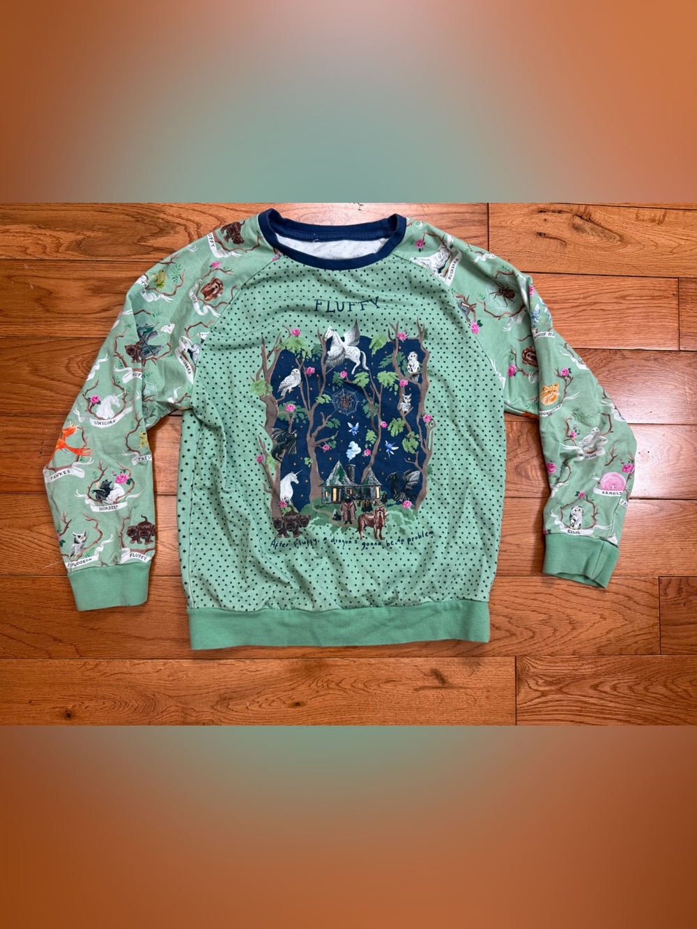 Harry Potter x Cath Kidston ‘Hagrid’s Hut & Magical Creatures’ Kids Crewneck